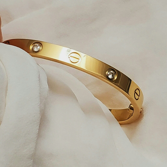 Screwdriver bangle love bangle 18k gold plated - Picture 4 of 15